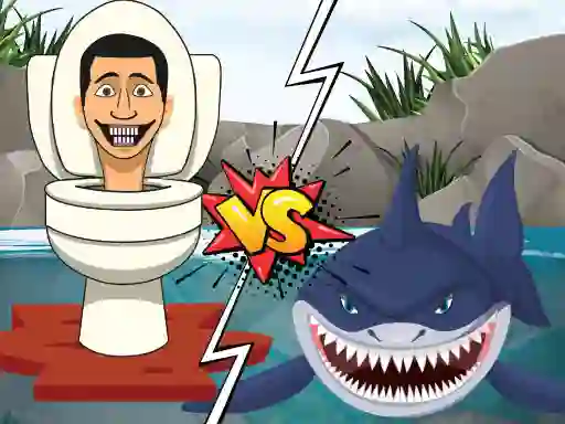 Hungry Shark Vs Skibidi — 無料オンラインゲーム
