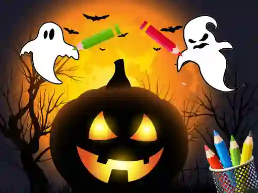 Scary Party Coloring — 無料オンラインゲーム