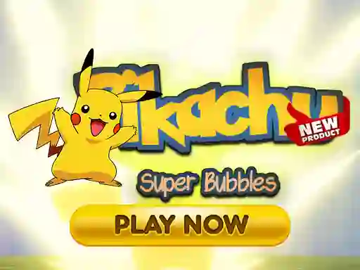 Pikachu Super Bubbles — 無料オンラインゲーム