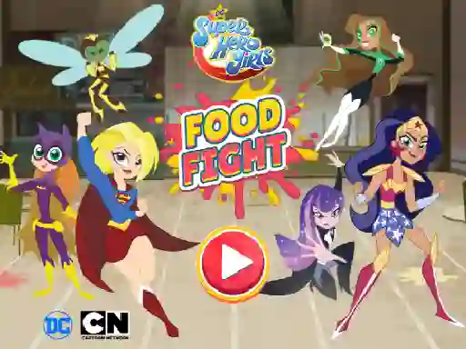 ゲームDC Super Hero Girls Food Fightオンライン