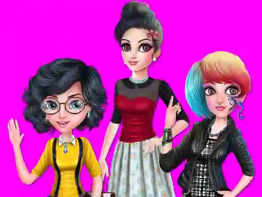 College Girl Squad Fashion Dressup — 無料オンラインゲーム