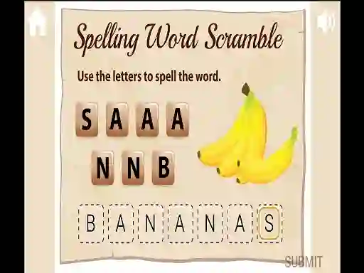 Spelling Word Scramble — 無料オンラインゲーム
