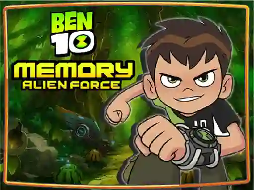 Ben 10 Memory Alien Force — 無料オンラインゲーム