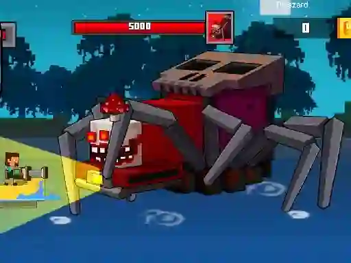 Pirate Block Craft Monster Shooter — 無料オンラインゲーム