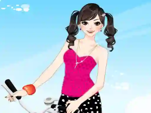 Bicycle Girl Dressup — 無料オンラインゲーム