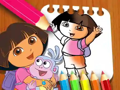 Dora the Explorer the Coloring Book — 無料オンラインゲーム