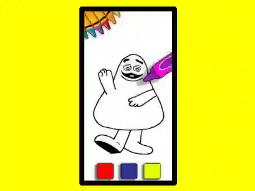 Grimace Coloring Book — 無料オンラインゲーム