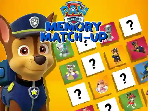 Paw Patrol Memory Match Up — 無料オンラインゲーム