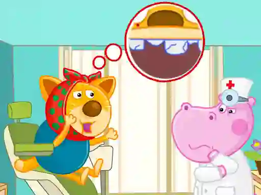Hippo Dentist — 無料オンラインゲーム