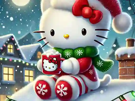 Hello Kitty Christmas Puzzle — 無料オンラインゲーム