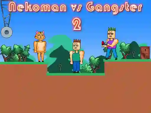 Nekoman vs Gangster 2 — 無料オンラインゲーム