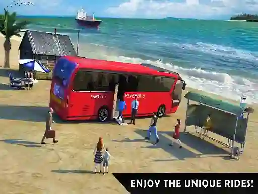 Floating water surface bus — 無料オンラインゲーム