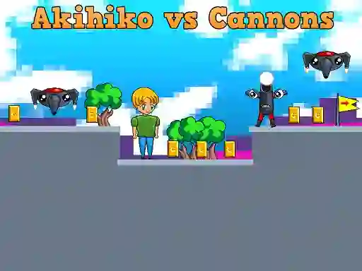 Akihiko vs Cannons — 無料オンラインゲーム