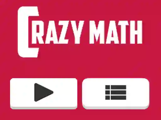 ゲームCrazy Mathオンライン