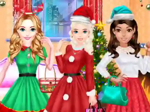 Fashion Girls Christmas Party — 無料オンラインゲーム
