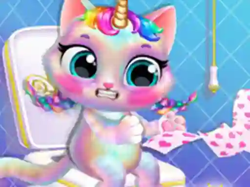 Twinkle My Unicorn Cat Princess Caring — 無料オンラインゲーム