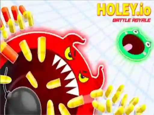 ゲームHoley.io battle royaleオンライン