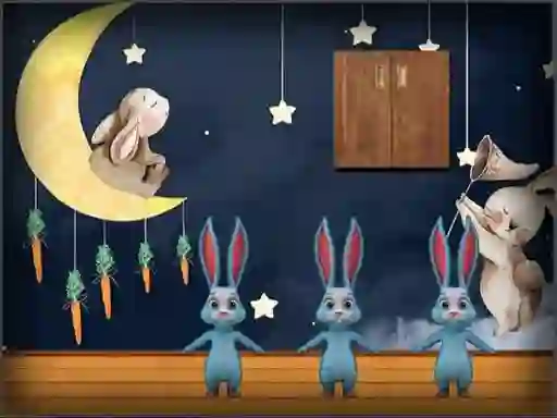 Amgel Bunny Room Escape 2 — 無料オンラインゲーム