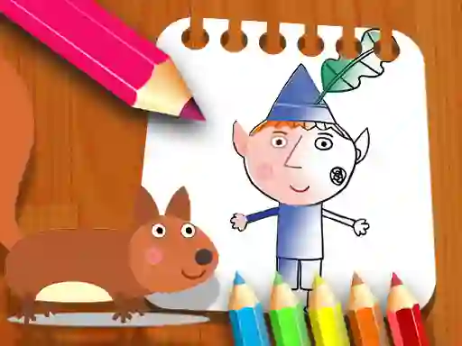 Ben Hollys Coloring Book — 無料オンラインゲーム