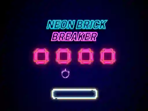 Neon Brick Breaker — 無料オンラインゲーム