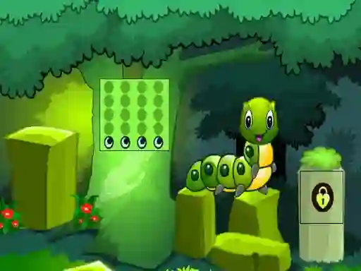 Caterpillar Forest Escape — 無料オンラインゲーム