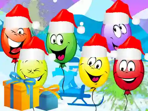 Christmas Balloons Bursting — 無料オンラインゲーム