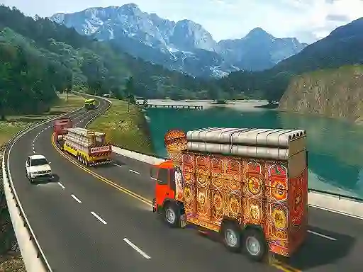 Indian Cargo Truck Gwadar Port Game — 無料オンラインゲーム
