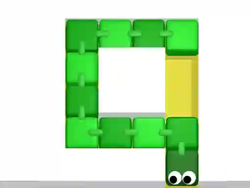 ゲームSnake 3d Mosaic Artオンライン