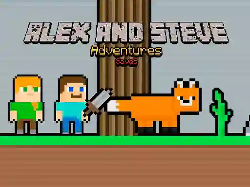 Alex and Steve Adventures Saves — 無料オンラインゲーム