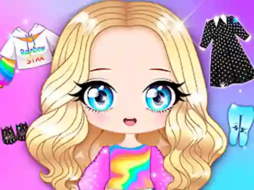 Chibi Beauty Salon Dress Up And Spa — 無料オンラインゲーム