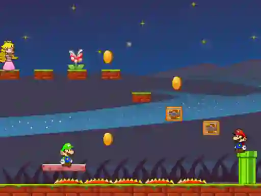 Mario Bros Save Princess — 無料オンラインゲーム