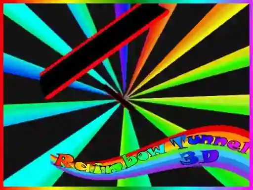 Rainbow Tunnel 3D — 無料オンラインゲーム