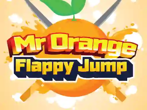 ゲームMr. Orange Flappy Jumpオンライン