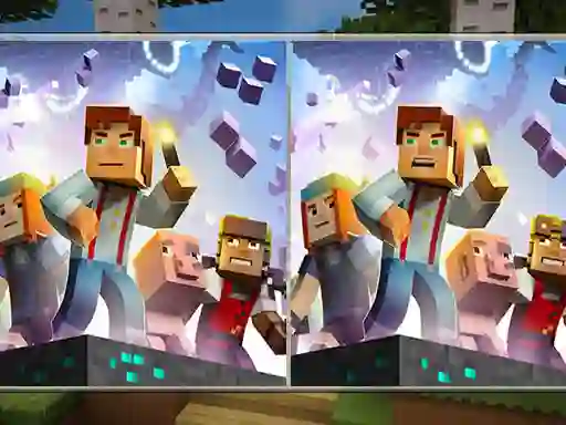 Minecraft Differences — 無料オンラインゲーム