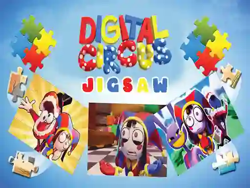 Digital Circus JigSaw — 無料オンラインゲーム