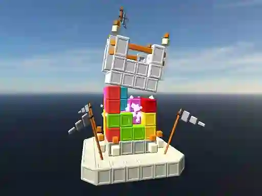 Castle Destruction Blocks — 無料オンラインゲーム