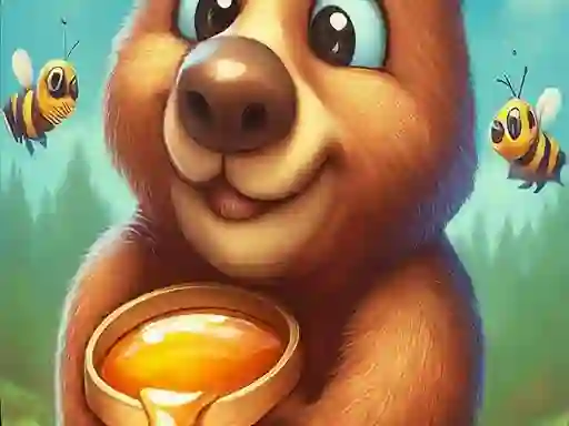Bee, Bear & Honey — 無料オンラインゲーム