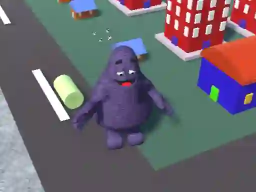 Grimace Shake City Chaos — 無料オンラインゲーム