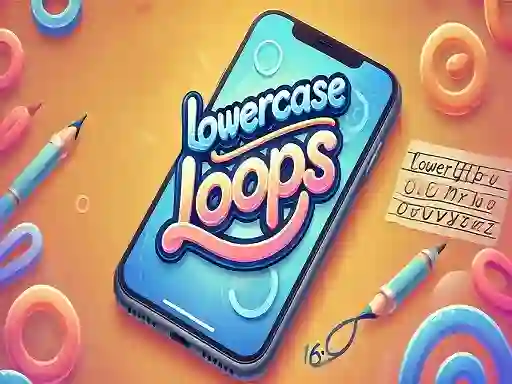 Lowercase Loops — 無料オンラインゲーム