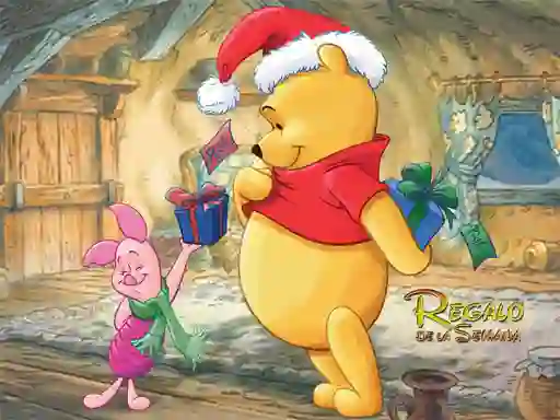 Winnie the Pooh Christmas Jigsaw Puzzle — 無料オンラインゲーム