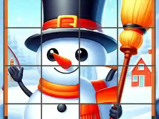 Happy Snowman Puzzle — 無料オンラインゲーム