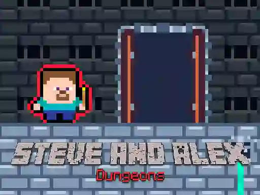 Steve and Alex Dungeons — 無料オンラインゲーム