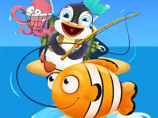 Baby Penguin Fishing — 無料オンラインゲーム