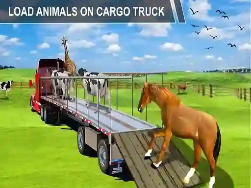 Animal Cargo Transporter Truck Game 3D — 無料オンラインゲーム