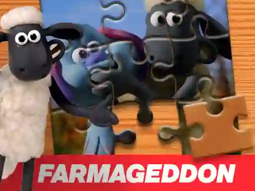 A Shaun the Sheep Movie Farmageddon Jigsaw Puzzle — 無料オンラインゲーム