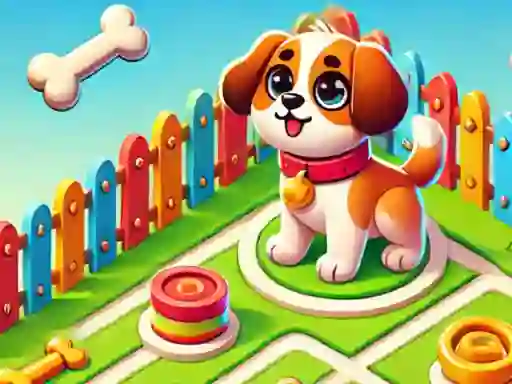 ゲームRescue Dog puzzleオンライン