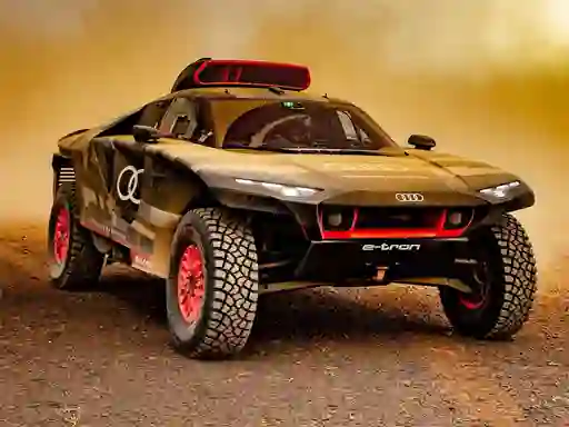 Audi RS Q Dakar Rally Puzzle — 無料オンラインゲーム