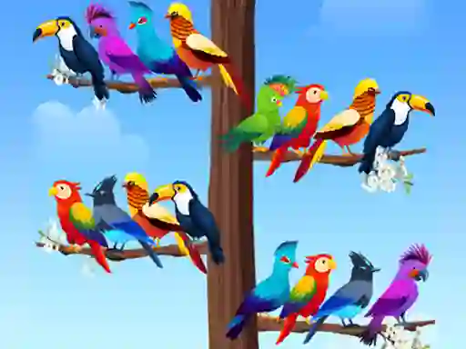 Bird Sort — 無料オンラインゲーム