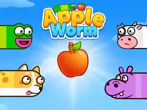 Apple Worm — 無料オンラインゲーム