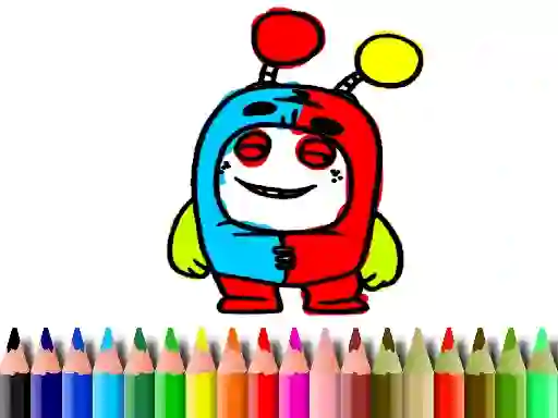 Back to School: OddBods Coloring Book — 無料オンラインゲーム